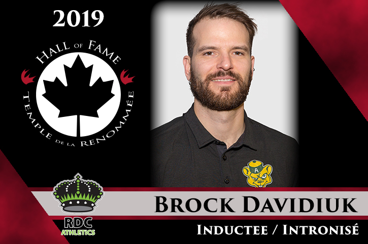 2019 CCAA Hall of Fame Inductee: Brock Davidiuk