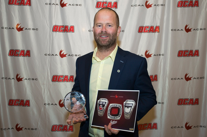 Colgan named CCAA Golf Coach of Year