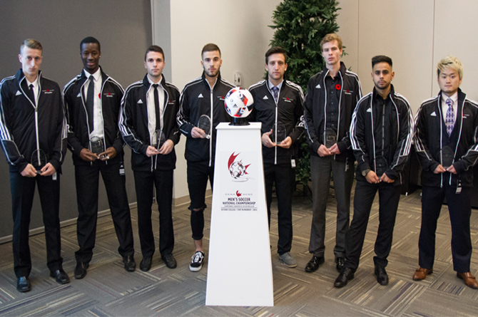 2016 CCAA Men’s Soccer All-Canadians