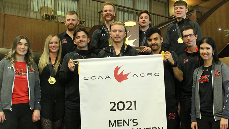 Chesoo, Falcons win Men’s Gold at CCAA Cross-Country National Championship