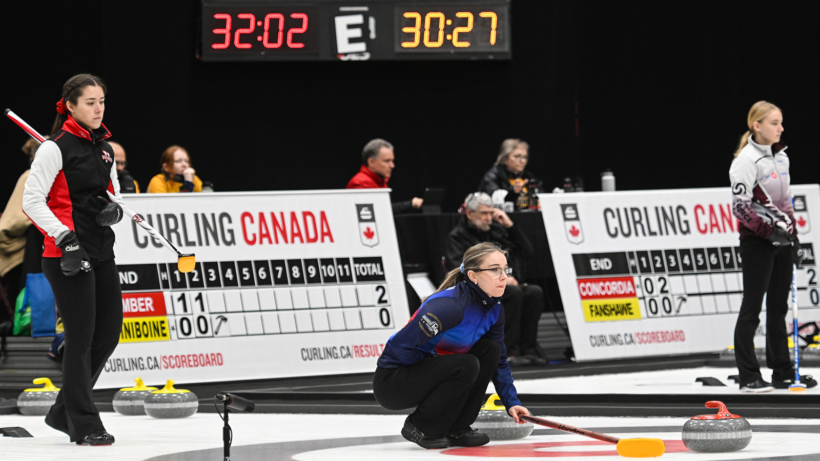 Playoff teams confirmed at the 2024 CCAA Curling Canada Championships