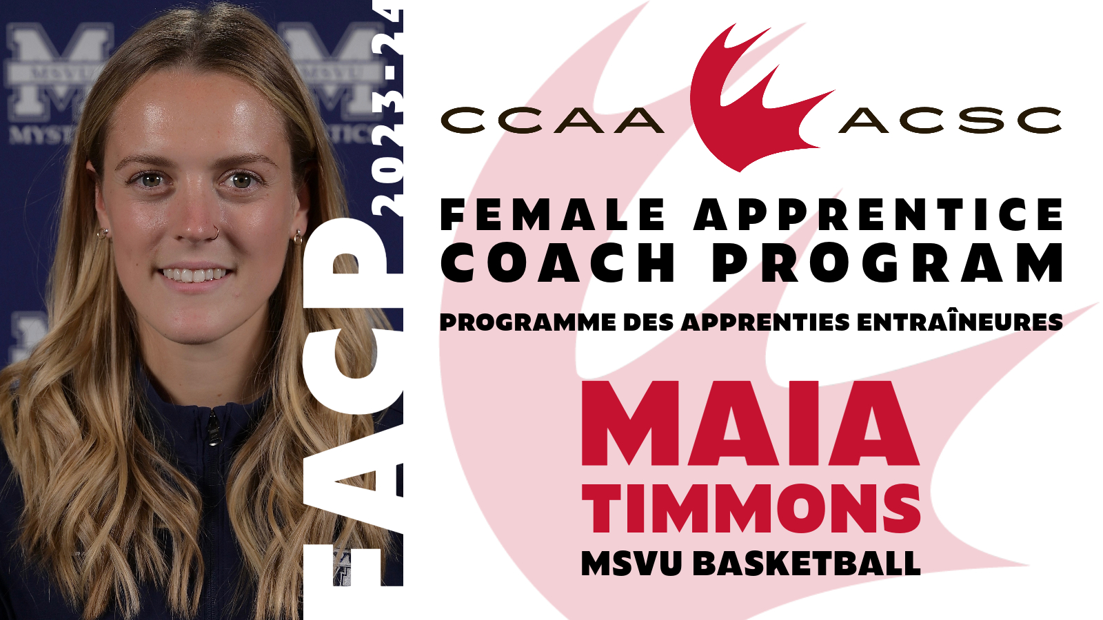 CCAA Basketball apprentice: Maia Timmons
