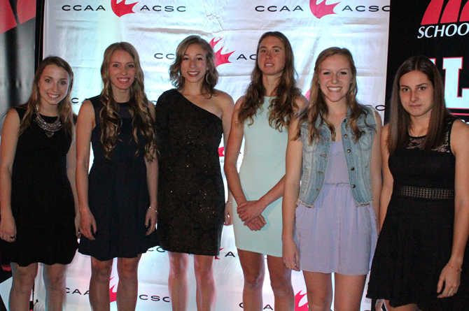 2015 CCAA Women's Cross-Country Running All-Canadians