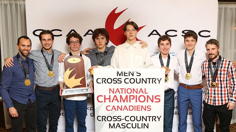 Sainte-Foy, Cheeso earn CCAA Cross-Country Men&rsquo;s Gold Medals